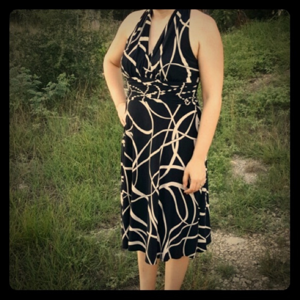 Classic B&W Dress!